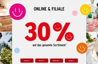 Ernstings Family : 30 % Rabatt auf alles - attraktives Angebot für Modefans