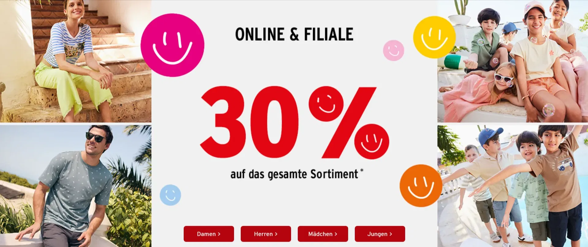 Ernstings Family : 30 % Rabatt auf alles