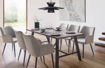 Bessagi Home Esstisch Holz Andri (ca. 180 x 90 cm) – Walnuss für 248€ inkl. Versand (statt 300€) – Bei Abholung für 189€