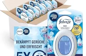 Febreze Lenor Aprilfrisch Bad Lufterfrischer Kontinuierliche Geruchsbekämpfung Und -verhinderung 5 Stück für 12,74 € inkl. Prime-Versand