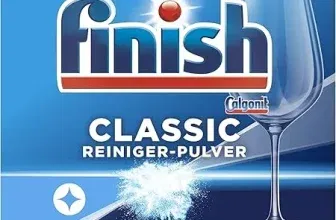 Finish Classic Reiniger-Pulver – Phosphatfreier Geschirrreiniger – Großpackung mit 65 kg (5x 13 kg) Geschirrspülmittel (Großpackung mit 6,5 kg (5x 1,3 kg)) ab 12,21 € inkl. Prime-Versand (statt 20,08 €)