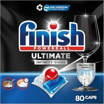 Finish Quantum Infinity Shine 80 Spülmaschinentabs ab 13,31 € inkl. Prime-Versand