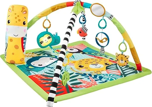 Schnäppchen, Deals Und Rabattcodes Des Tages - Fisher-Price 3-In-1 Rainforest Spieldecke Für Babys