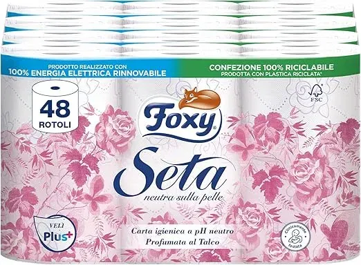 Schnäppchen, Deals Und Rabattcodes Des Tages - Foxy Seide Toilettenpapier 48 Rollen 2-Lagig