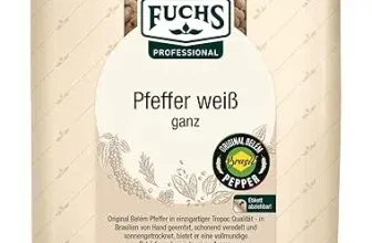 Fuchs Professional – Pfeffer weiß ganz (1 kg) ab 14,30 € inkl. Prime-Versand (statt 23,74 €)
