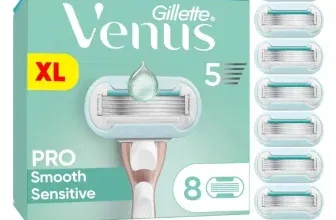 Gillette Venus Pro Smooth Sensitive Rasierklingen (8 Ersatzklingen) ab 21,60 € inkl. Prime-Versand (statt 29,95 €)