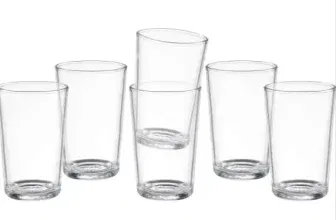 Mömax Gläserset Skol (ca. 200ml, 6-teilig) für 1,79 € bei Abholung (statt 4,00 €)