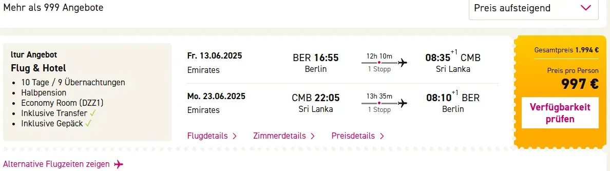 Schnäppchen, Deals Und Rabattcodes Des Tages - Goldi Sands Hotel In Negombo
