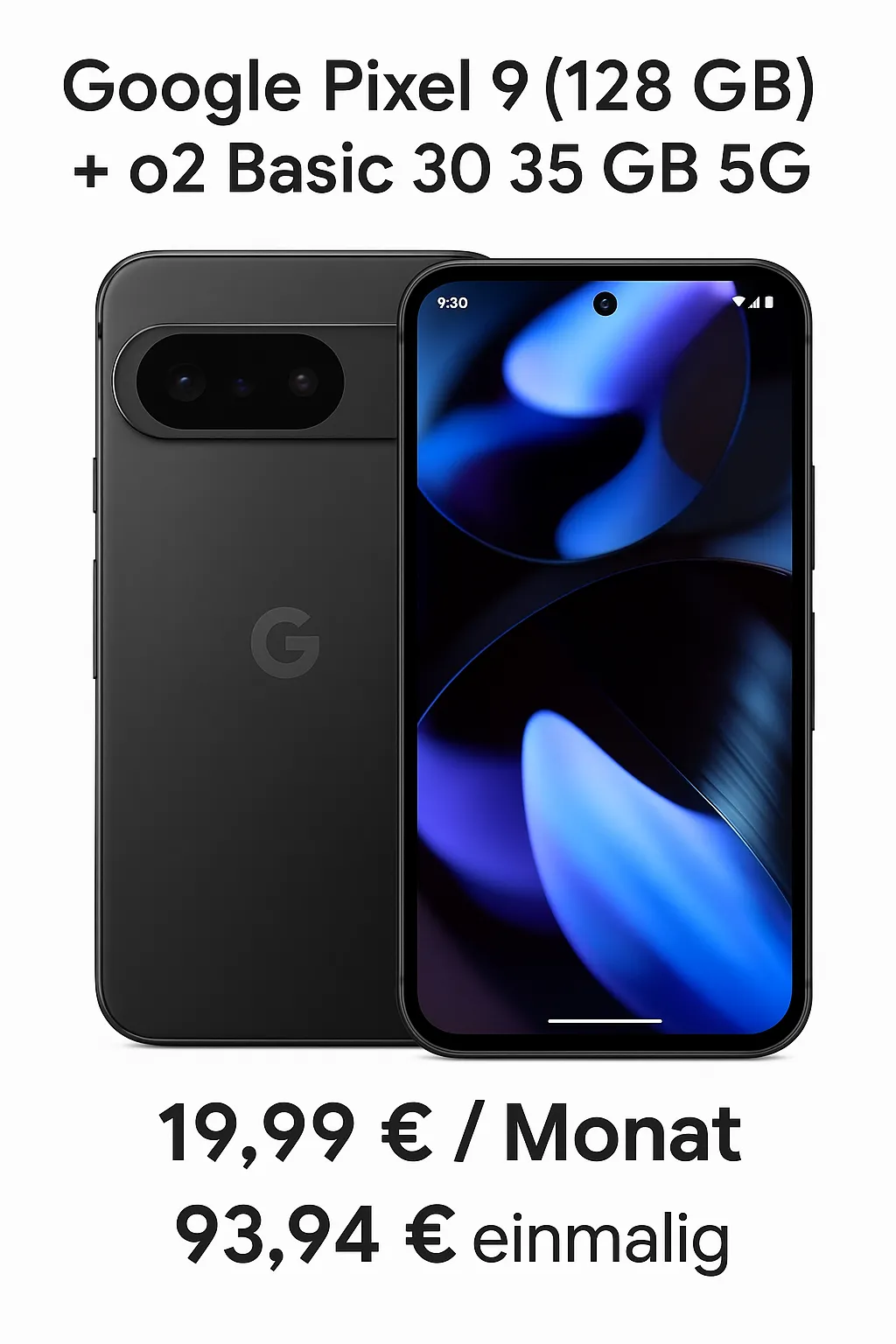 Google Pixel 9 128 Gb O2 Basic 30 35 Gb 5G