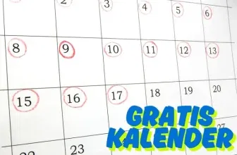 Gratis: Wandkalender Timer 2025/2026 🗓️ DIN-A1