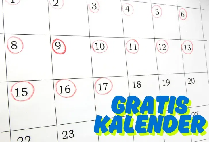 Gratis: Wandkalender Timer 2025/2026 🗓️ DIN-A1