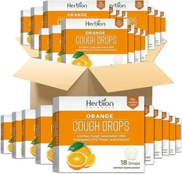 Herbion Natürliche Hustentropfen Orange (48er Pack 864 Lutschtabletten) für 10,99 € inkl. Prime-Versand (statt 20,00 €)