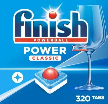 Hotdeals 320 Tabs Finish Power Classic Spuelmaschinentabs Phosphatfrei – Geschirrspueltabs Fuer Die Basis Reinigung Des Geschirrs 4 X 80 Stueck