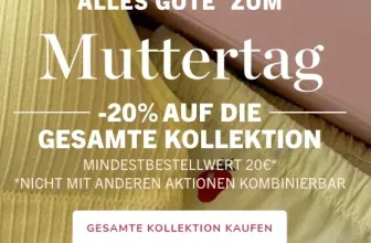 Muttertagsaktion bei Hunkemöller – 20 % Rabatt auf alles 🛍️💖 20€ MBW