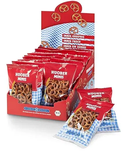 Schnäppchen, Deals Und Rabattcodes Des Tages - Huober Bio Mini Brezel Kleine Brezelchen Im Portionsbeutel