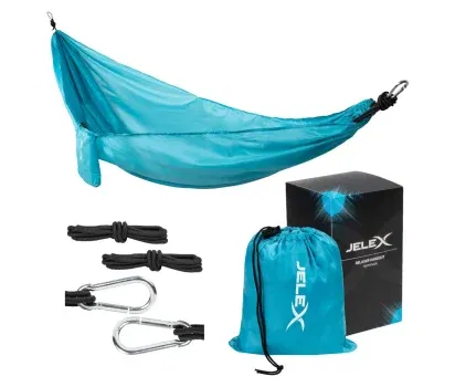 Jelex Relaxer Hangout Hängematte blau für 11,61 € inkl. Versand (statt 20,99 €)
