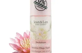 Jean & Len Deobalsam Wasserlilie (ohne Aluminium & Alkohol vegan 50 ml) ab 1,79 € inkl. Prime-Versand (statt 2,99 €)