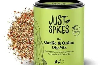 Just Spices Hot Garlic & Onion Dip Mix (Gewürzdose 72 g) ab 3,39 € inkl. Prime-Versand (statt 4,99 €)