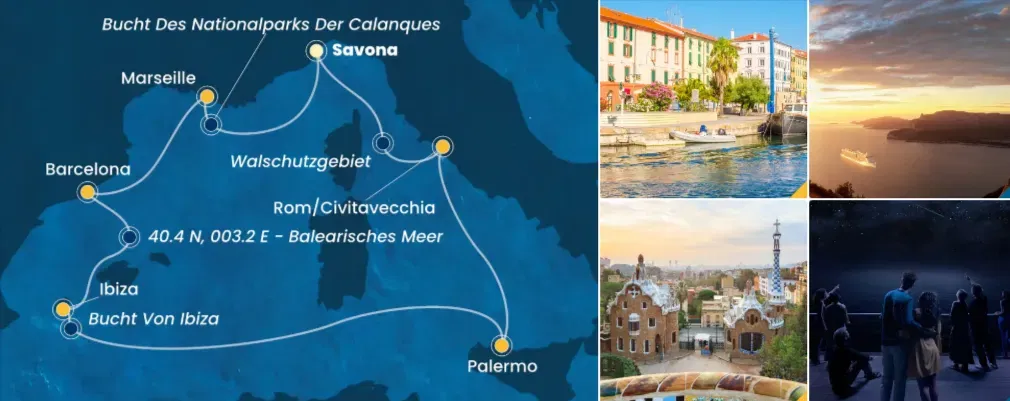 Schnäppchen, Deals Und Rabattcodes Des Tages: Kreuzfahrt 8 Tage Mittelmeer Von Savona - Costa Kreuzfahrten
