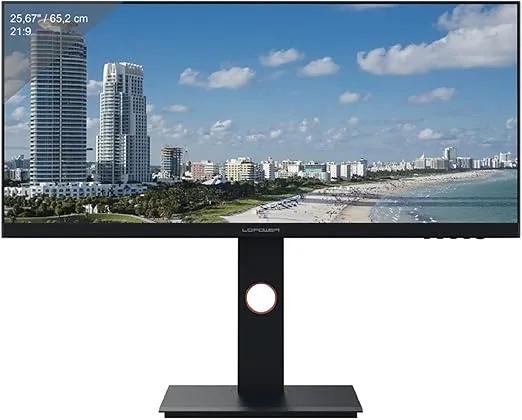 Schnäppchen, Deals Und Rabattcodes Des Tages - Lc Power 26 Zoll Monitor 75Hz Adaptive Sync Usb Hub Gravity Sensor Lc-M26-Uw-Uxga-75