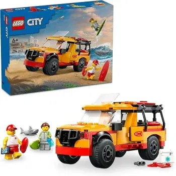LEGO City – Einsatzfahrzeug der Rettungsschwimmer (60453) für 14,99 € inkl. Prime-Versand