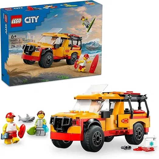 Schnäppchen, Deals Und Rabattcodes Des Tages - Lego City Einsatzfahrzeug Der Rettungsschwimmer 60453