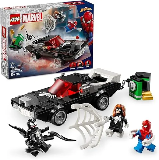 Schnäppchen, Deals Und Rabattcodes Des Tages: Lego Marvel Spider-Man Vs. Venom Muscle Car 76309