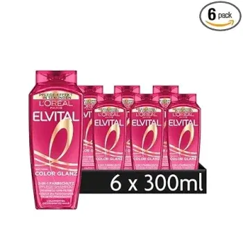 L'Oréal Paris Elvital Farbschutz Shampoo und Conditioner (2in1 6 x 300 ml) für 15,39 € inkl. Prime-Versand (statt 20,34 €)