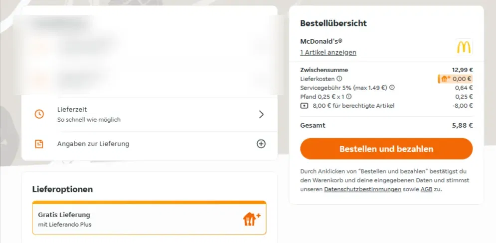 Schnäppchen, Deals Und Rabattcodes Des Tages - Lieferando.de Essen Bestellen - Lieferservice Abholung