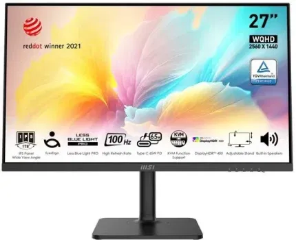 MSI Modern MD272QXP LED-Monitor 27 Zoll (schwarz oder weiß) ab 179,00 € inkl. Versand (OTTO UP Basic)