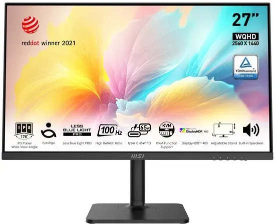 Msi Modern Md272Qxp Led Monitor 27 Zoll