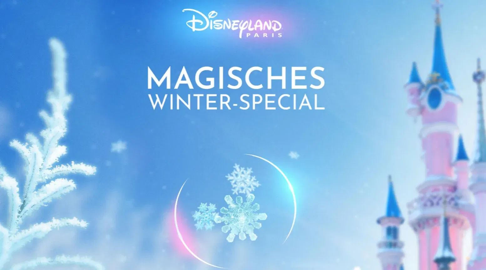 Disneyland Paris Winterspecial 🏰 2 ÜN + 3 Tage Eintritt | Disney Davy Crockett Ranch | VIP für Illuminations! Show & Parkplatz ab 214 € p.P.