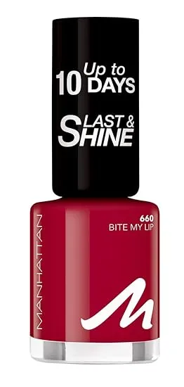 Manhattan Last Und Shine Nagellack Nr.660 Bite My Lip 1Er Pack 1 X 8 Ml