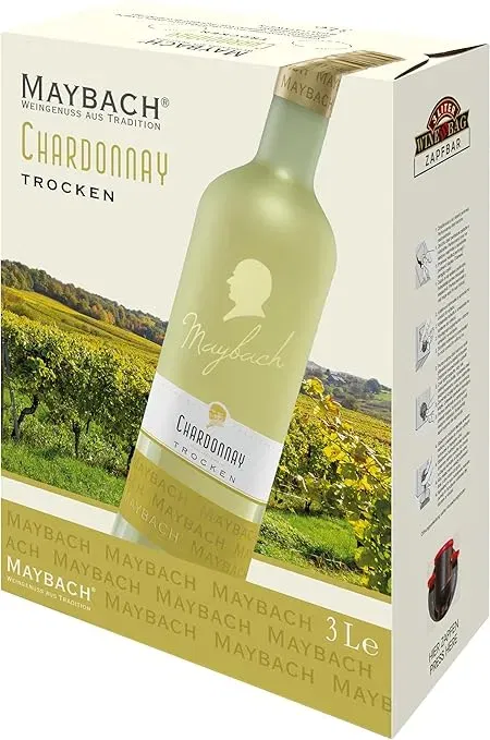 Schnäppchen, Deals Und Rabattcodes Des Tages - Maybach Chardonnay Trocken Bag-In-Box 3 L