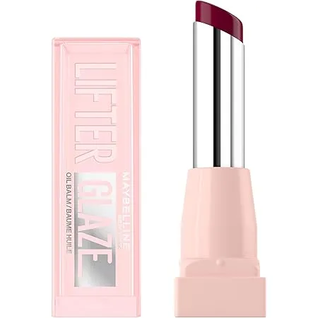 Maybelline New York Lifter Glaze Oil 008 Acai Glaze Lippenbalsam Bis Zu 24 Stunden Fluessigkeitszufuhr Mit Glaenzenden Pigmenten 3 Gr