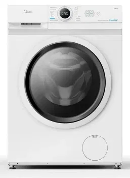 Midea MF10EW80B Waschmaschine (8 kg, 1400 U/min, EEK A, Dampffunktion, Nachlegefunktion, AquaStop, Kindersicherung, Slim-Design) ab 233,00 € inkl. Versand
