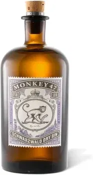 Monkey 47 Schwarzwald Dry Gin (47 % Vol, 500 ml) für 28,39 € inkl. Prime-Versand