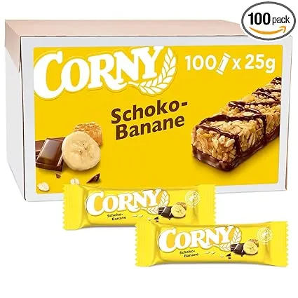 Schnäppchen, Deals Und Rabattcodes Des Tages - Muesliriegel Corny Classic Schoko Banane Mit Schokolade Und Banane 100Er Karton Bulk