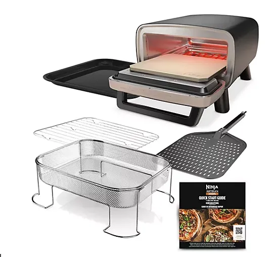 Schnäppchen, Deals Und Rabattcodes Des Tages: Ninja® Mo201Eu Artisan Outdoor Elektro Pizzaofen Und Heißluftfritteuse