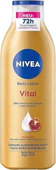 Schnäppchen, Deals Und Rabattcodes Des Tages: Nivea Body Lotion Vital - Nährende Körpercreme Für Reife Haut Mit Granatapfel &Amp; Macadamiaöl