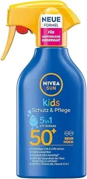 NIVEA SUN Kids Schutz & Pflege Sonnenspray LSF 50+ ab 7,52 € inkl. Prime-Versand