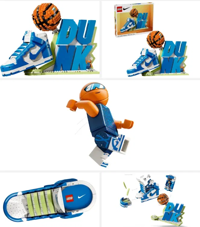 Schnäppchen, Deals Und Rabattcodes Des Tages: Nike Dunk X Lego® Set