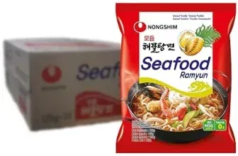 Nong Shim Instantnudeln Seafood Ramyun (20er Vorteilspack à 125g) für 9,99 € inkl. Prime-Versand (statt 17,00 €)