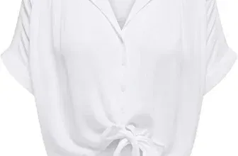 ONLY Damen Bluse verkürzt Halbarm 15281497 ab 12,33 € inkl. Prime-Versand (statt 22,54 €)