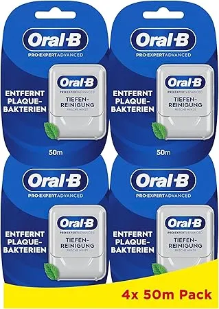 Schnäppchen, Deals Und Rabattcodes Des Tages: Oral-B Pro-Expert Advanced Zahnband Gewachst Tiefenreinigung Frische Minze Entfernt Plaque Und Speisereste Zwischen Den Zähnen 4X 50 M Pack