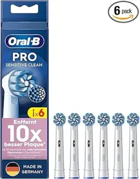 Oral-B Pro Sensitive Clean Aufsteckbürsten 6 Stück für 12,99 € inkl. Prime-Versand