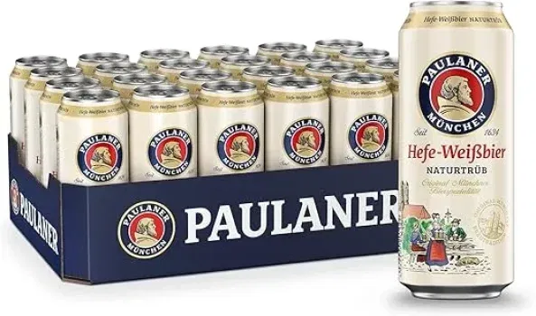 Paulaner Hefe-Weißbier Naturtrüb 24er Pack (24x0,5l) ab 17,06 € inkl. Prime-Versand zzgl. Pfand