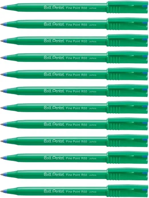 Pentel Tintenroller R50-C Ball Pentel 04mm 12 Stück blau Pentel Tintenroller R50 C Ball Pentel 04Mm 12 Stueck Blau