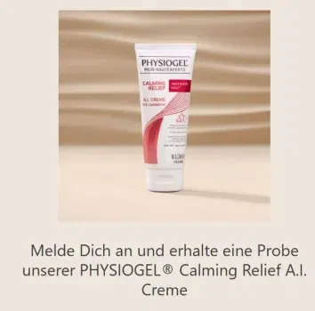 Kostenlose Probe der Calming Relief A.I. Creme - Beruhigende Hautpflege