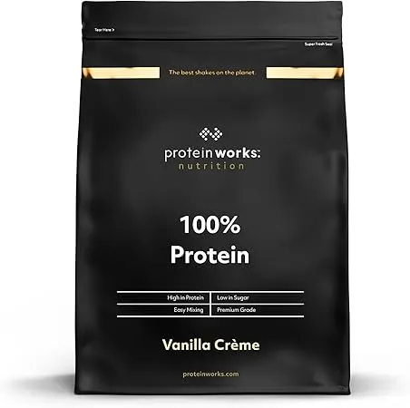 Protein Works – 100 Protein 125 Kg Proteinreiche Mischung 41 Portionen Vanillecreme